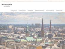 Tablet Screenshot of monteur-zimmer-hamburg.com